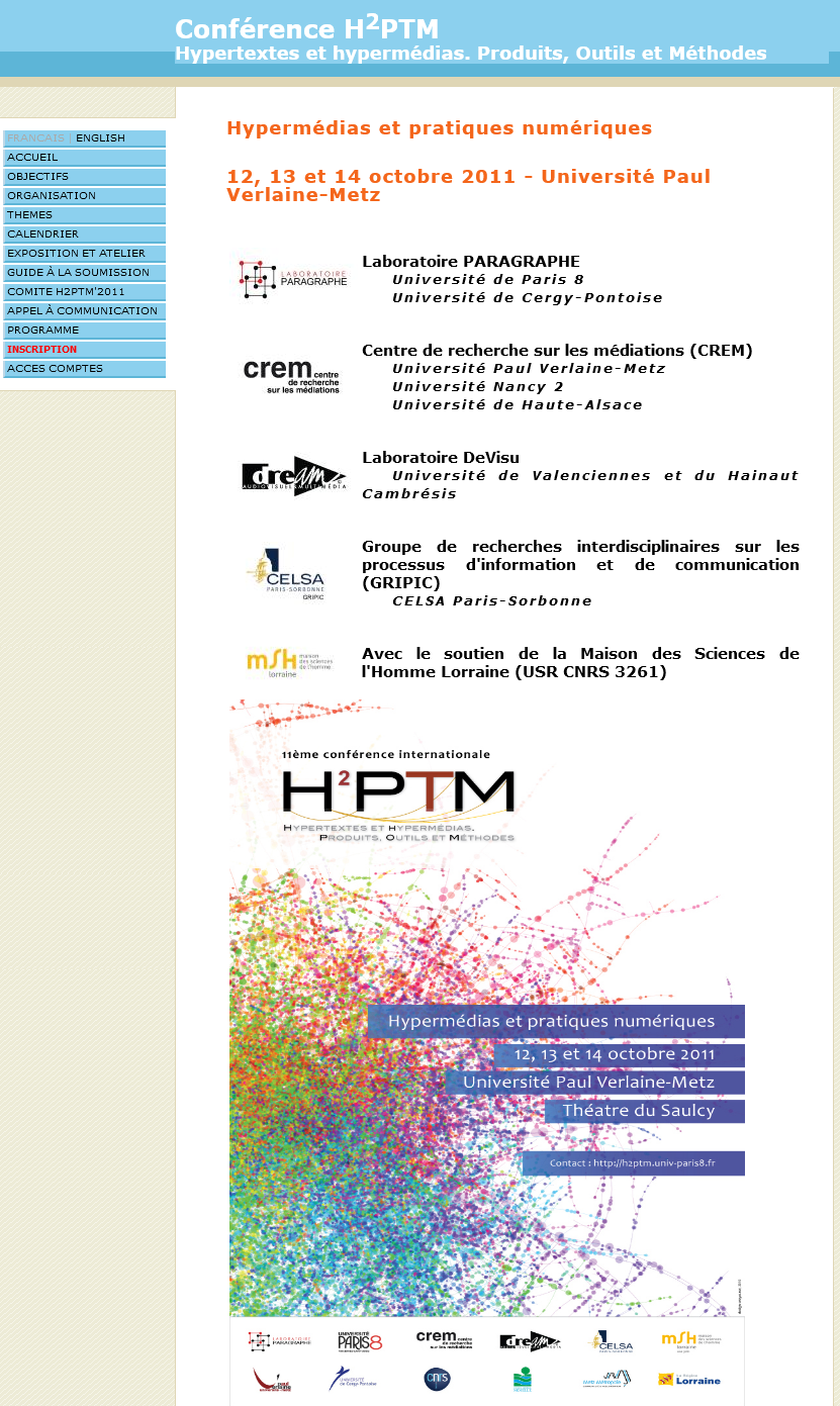 conf&eacute;rence 2011